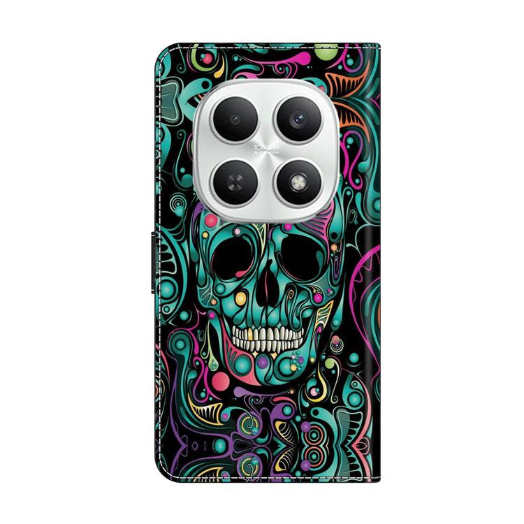 For Redmi Note 15 4G / 5G Global 164mm Crystal-Like Painted Vegan Leather Phone Case