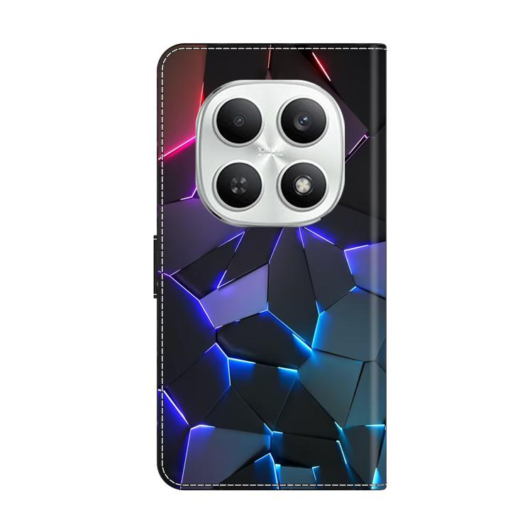 For Redmi Note 15 4G / 5G Global 164mm Crystal-Like Painted Vegan Leather Phone Case