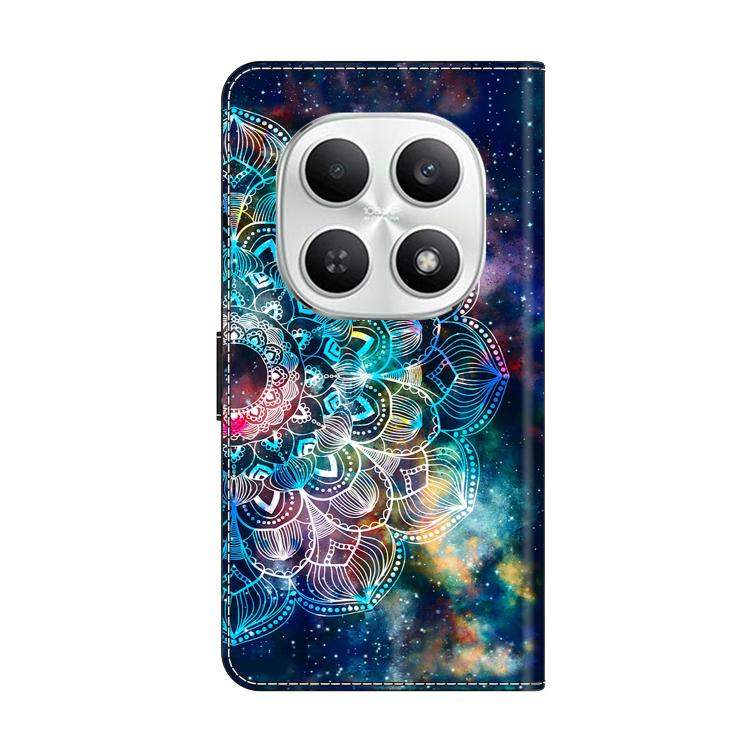 For Redmi Note 15 4G / 5G Global 164mm Crystal-Like Painted Vegan Leather Phone Case