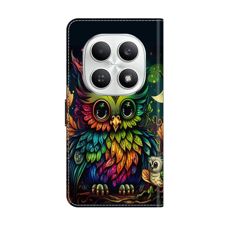 For Redmi Note 15 4G / 5G Global 164mm Crystal-Like Painted Vegan Leather Phone Case