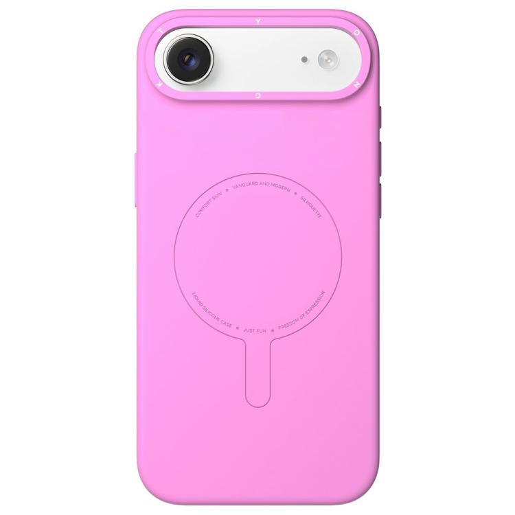 For iPhone Air YOUNGKIT Morandi Series Magnetic Liquid Silicone PC Phone Case