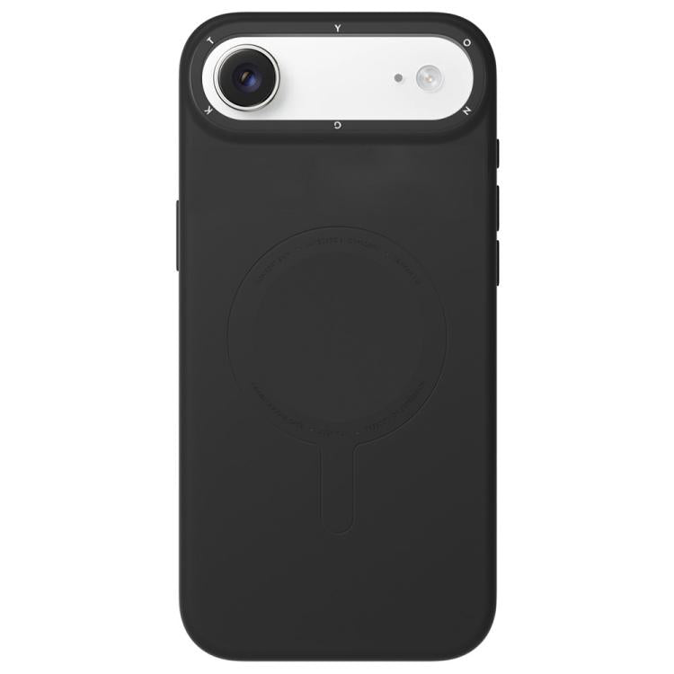 For iPhone Air YOUNGKIT Morandi Series Magnetic Liquid Silicone PC Phone Case
