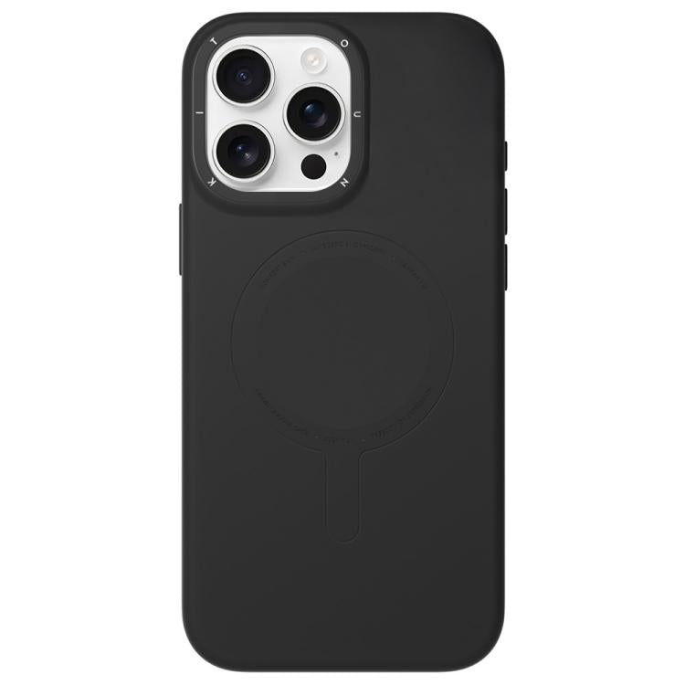 For iPhone 16 Pro Max YOUNGKIT Morandi Series Magnetic Liquid Silicone PC Phone Case