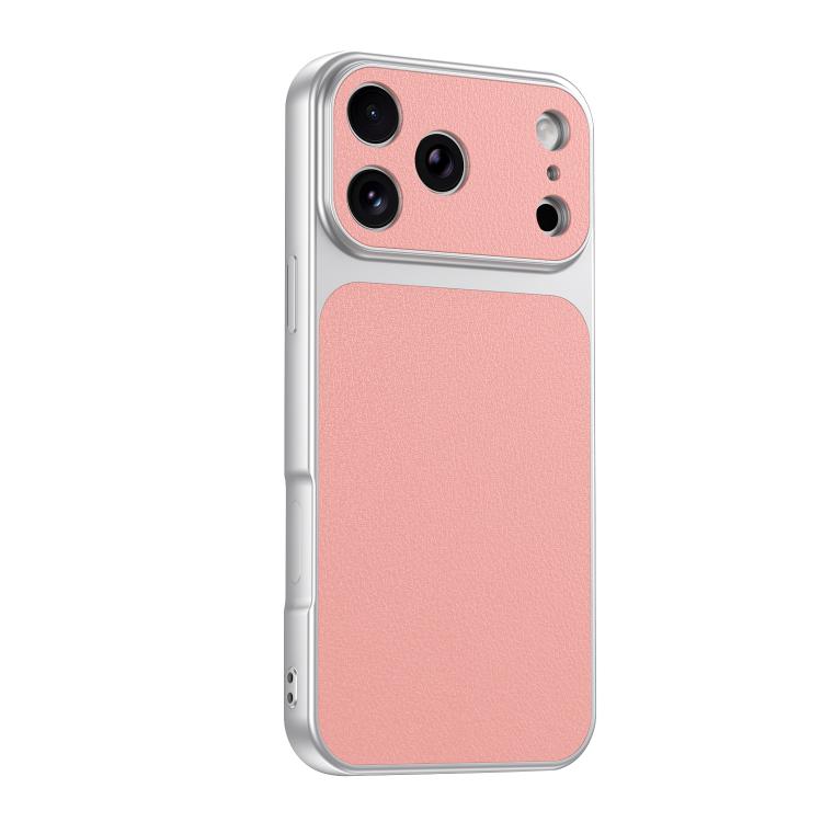 For iPhone 17 Pro Max Lambskin Series Skin Feel Shockproof Phone Case