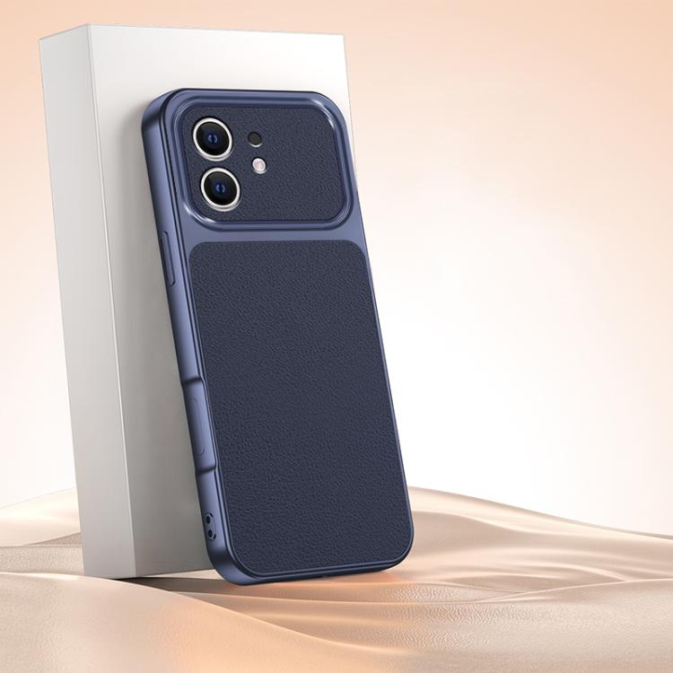 For iPhone 11 Lambskin Series Skin Feel Shockproof Phone Case