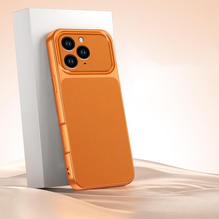 For iPhone 13 Pro Lambskin Series Skin Feel Shockproof Phone Case