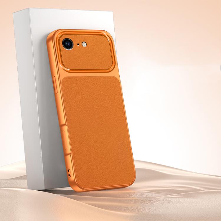 For iPhone 17e / 16e Lambskin Series Skin Feel Shockproof Phone Case