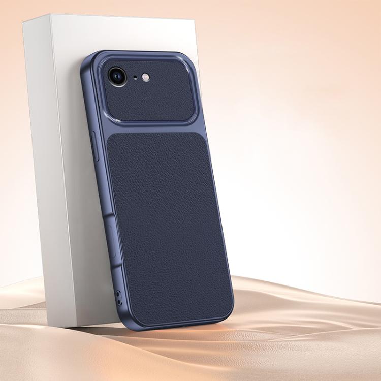 For iPhone 17 Lambskin Series Skin Feel Shockproof Phone Case
