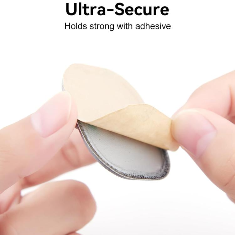For AirTag 2nd Gen / 1st Gen XDcase Elastic Fabric Back-adhesive Card Design Protective Case