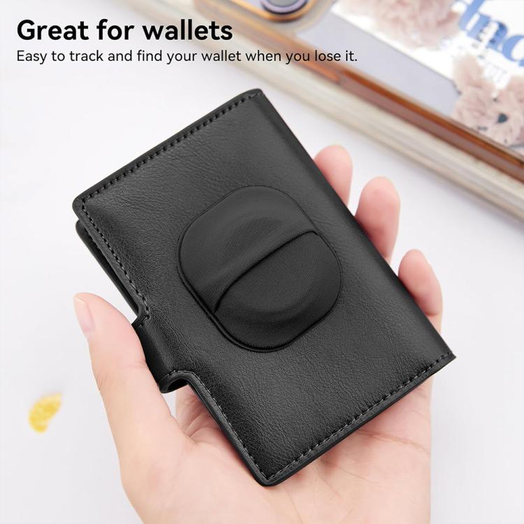 For AirTag 2nd Gen / 1st Gen XDcase Elastic Fabric Back-adhesive Card Design Protective Case