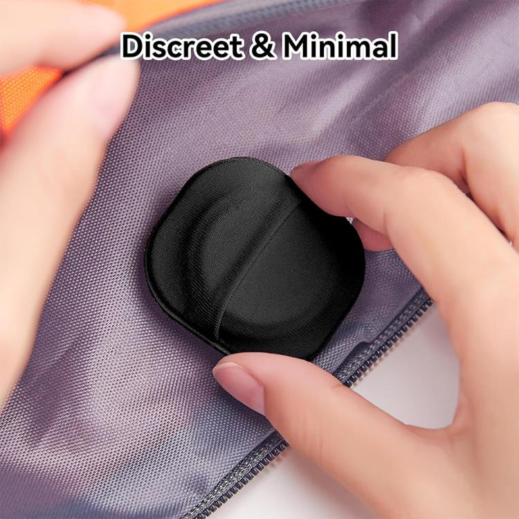 For AirTag 2nd Gen / 1st Gen XDcase Elastic Fabric Back-adhesive Card Design Protective Case