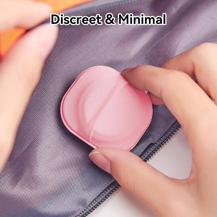 For AirTag 2nd Gen / 1st Gen XDcase Elastic Fabric Back-adhesive Card Design Protective Case