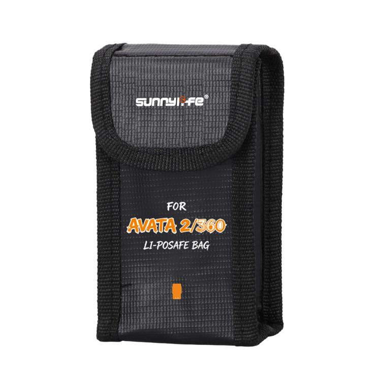 For DJI Avata 2 / 360 Sunnylife Battery Explosion-proof Safe Bag Protective Li-Po Safe Bag, Quantity:For 1pc Battery