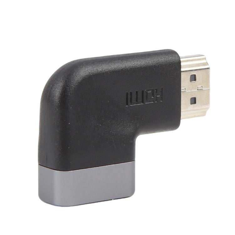 90 Degree Elbow Head HDMI male to HDMI Female Adapter - Black