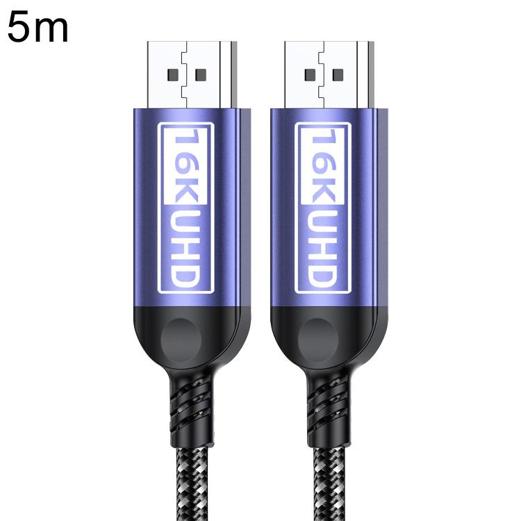 DP to DP 2.1 16K Gaming HD Cable Monitor Adapter Cable, Length:5m