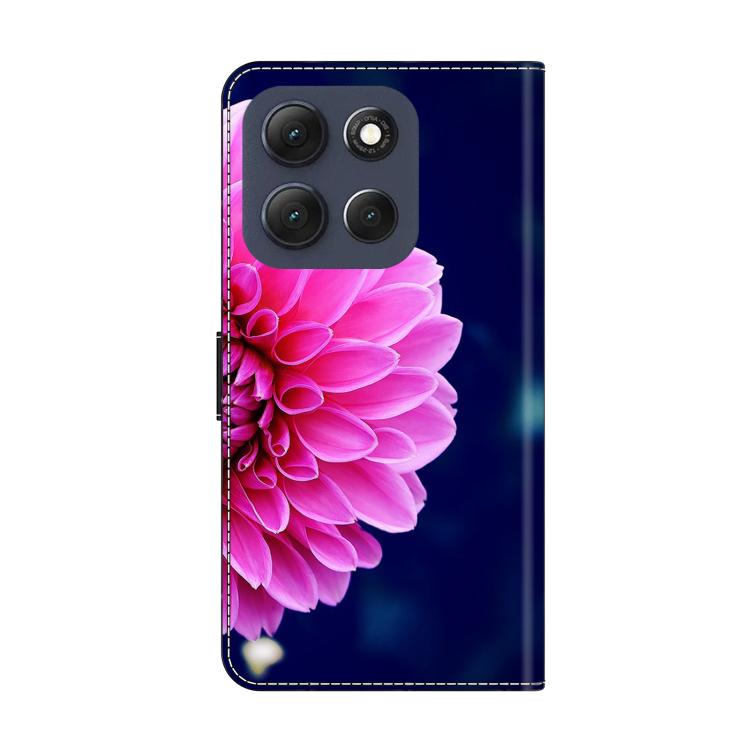 For Motorola Moto G56 5G / G86 5G Crystal-Like Painted Vegan Leather Phone Case