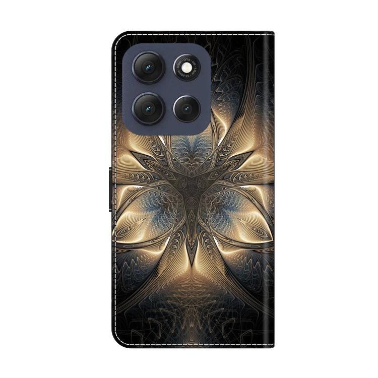 For Motorola Moto G56 5G / G86 5G Crystal-Like Painted Vegan Leather Phone Case