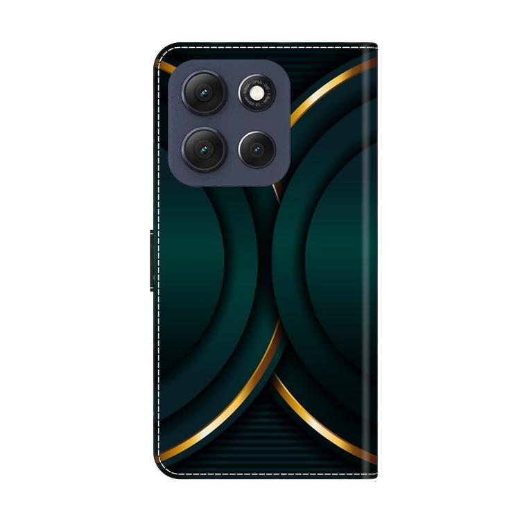 For Motorola Moto G56 5G / G86 5G Crystal-Like Painted Vegan Leather Phone Case