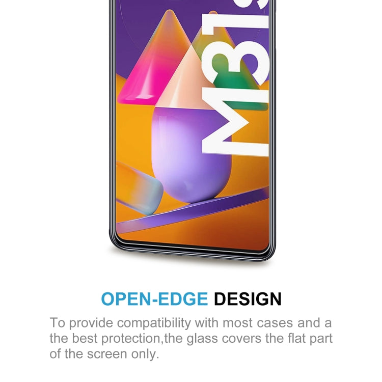 For Samsung Galaxy M31s 0.26mm 9H 2.5D Tempered Glass Film