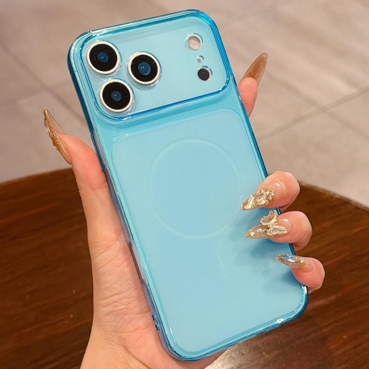 For iPhone 17 Pro Large Window Precision Hole Translucent Frosted TPU Phone Case