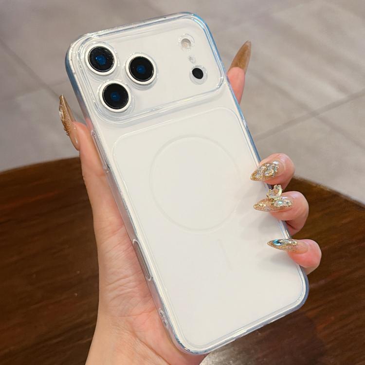For iPhone 17 Pro Large Window Precision Hole Translucent Frosted TPU Phone Case