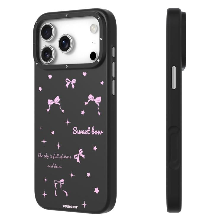 For iPhone 17 Pro YOUNGKIT Sweetheart Story Series Magnetic IMD TPU Phone Case
