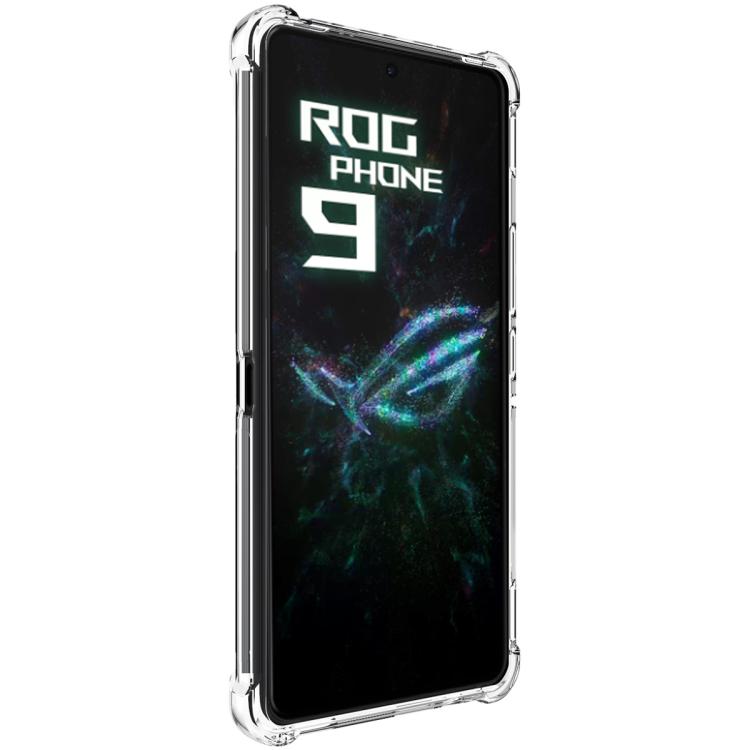 For Asus ROG Phone 9/ROG Phone 9 Pro imak Magnetic Shockproof Airbag TPU Phone Case - Transparent