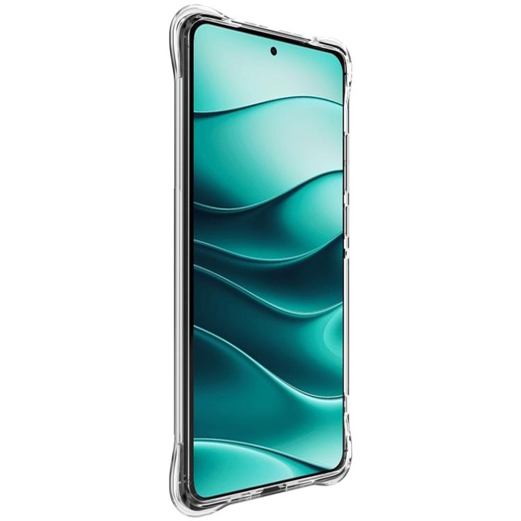 For Motorola Edge 60/60 Fusion imak Magnetic Shockproof Airbag TPU Phone Case - Transparent