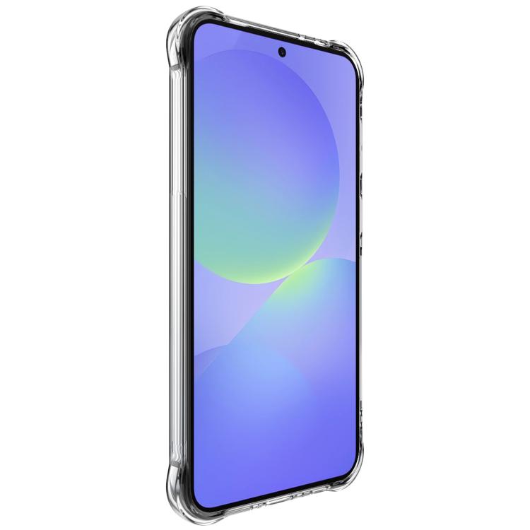 For Samsung Galaxy A57 5G imak Magnetic Shockproof Airbag TPU Phone Case - Transparent