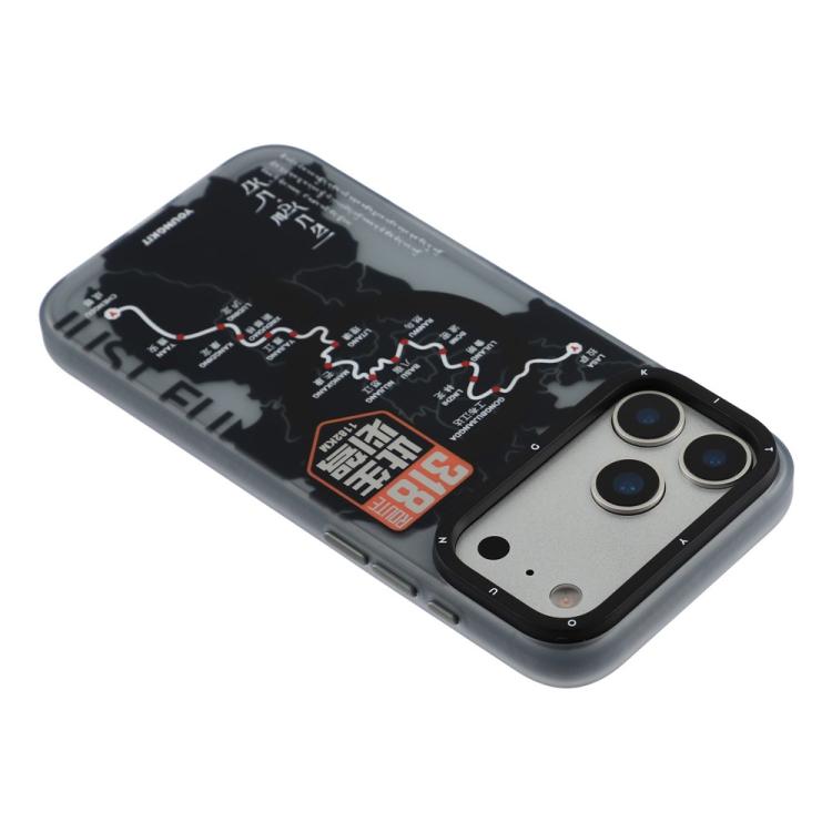 For iPhone 17 Pro Max YOUNGKIT Highway Trajectory Series Magnetic TPU PC Hybrid Phone Case