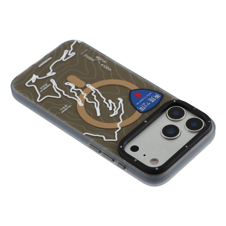 For iPhone 17 Pro Max YOUNGKIT Highway Trajectory Series Magnetic TPU PC Hybrid Phone Case