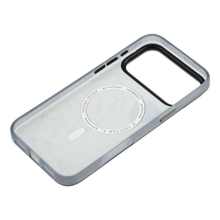 For iPhone 17 Pro Max YOUNGKIT Highway Trajectory Series Magnetic TPU PC Hybrid Phone Case