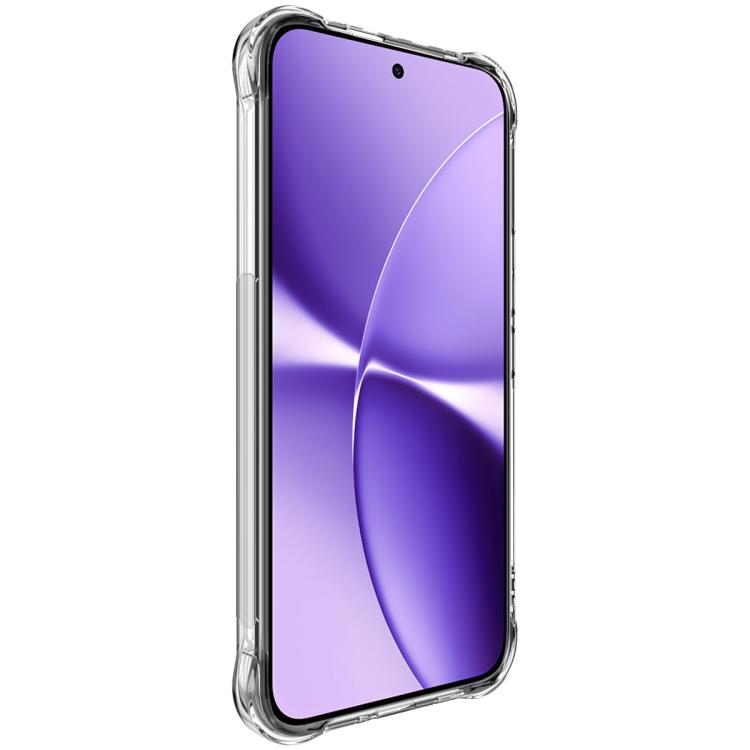 For Redmi Turbo 5 Max 5G imak Magnetic Shockproof Airbag TPU Phone Case - Transparent