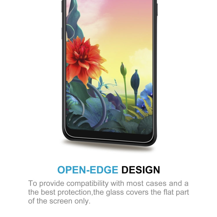 For LG K50S 10 PCS 0.26mm 9H 2.5D Tempered Glass Film
