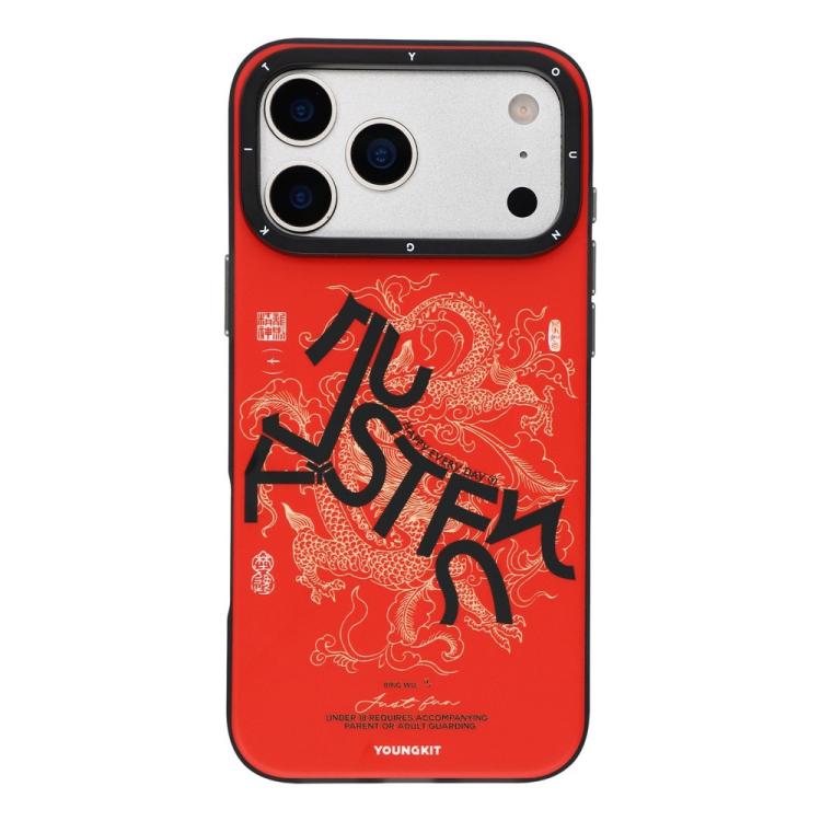 For iPhone 17 Pro YOUNGKIT Loong Horse Spirit Series Magnetic TPU PC Hybrid Phone Case