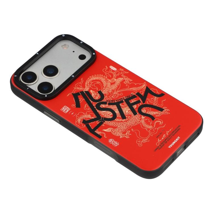For iPhone 17 Pro YOUNGKIT Loong Horse Spirit Series Magnetic TPU PC Hybrid Phone Case