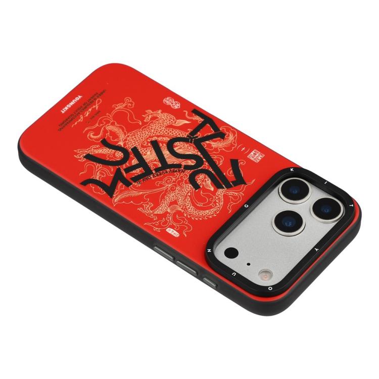 For iPhone 17 Pro YOUNGKIT Loong Horse Spirit Series Magnetic TPU PC Hybrid Phone Case