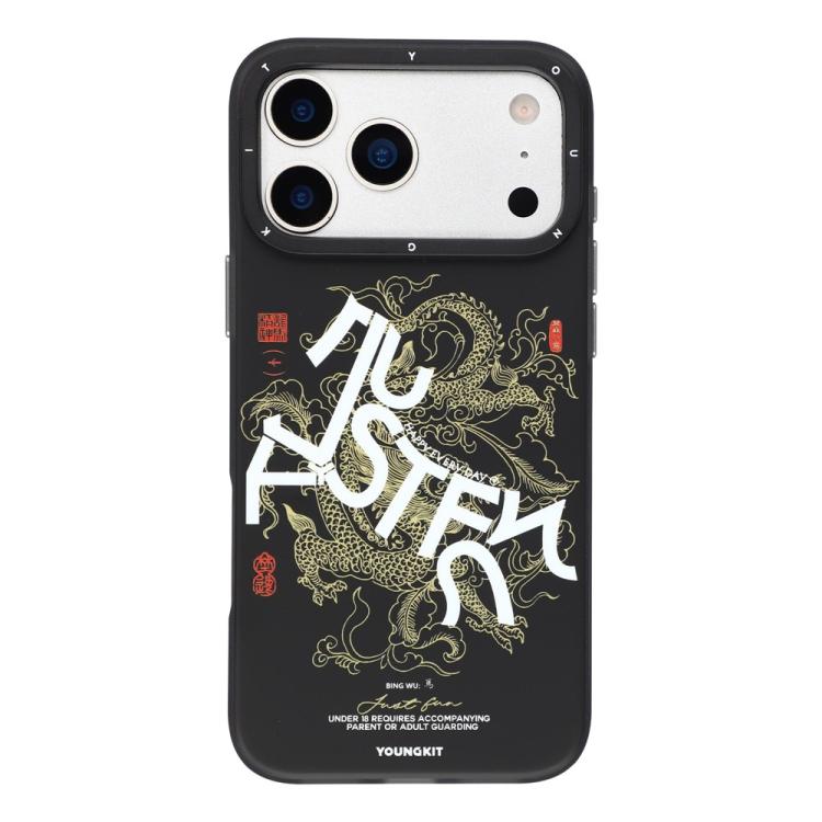 For iPhone 17 Pro YOUNGKIT Loong Horse Spirit Series Magnetic TPU PC Hybrid Phone Case