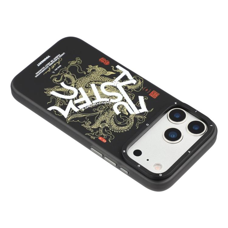 For iPhone 17 Pro YOUNGKIT Loong Horse Spirit Series Magnetic TPU PC Hybrid Phone Case