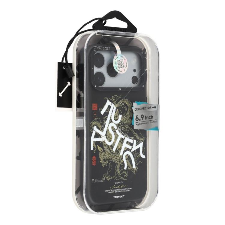 For iPhone 17 Pro YOUNGKIT Loong Horse Spirit Series Magnetic TPU PC Hybrid Phone Case