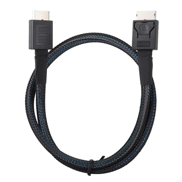 WG172 Oculink SFF-8611 to SFF-8611 PCIE4.0 MINISAS Cable, Length:1m