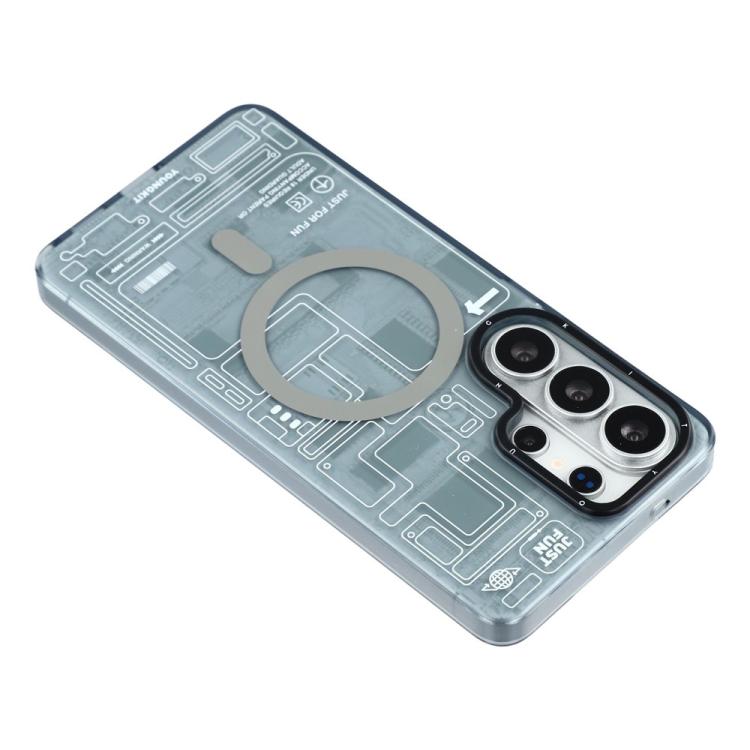 For Samsung Galaxy S26 Ultra 5G YOUNGKIT Technology Series IMD Hard PC Magnetic Phone Case