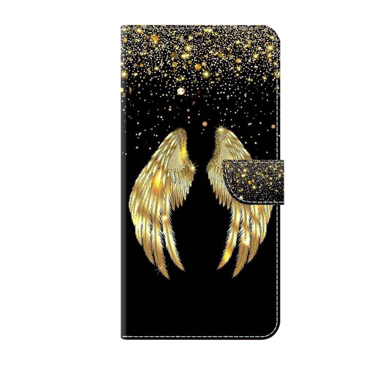 For Redmi 13C 5G / 4G Crystal-Like Painted Vegan Leather Phone Case