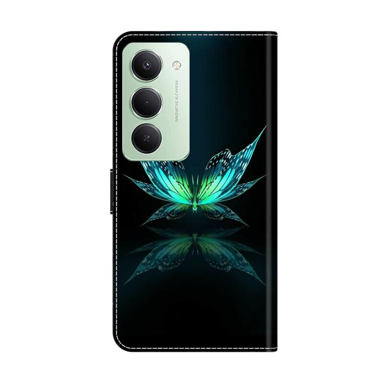 For Redmi 15 5G Global / 15 4G SEA 169.5mm Crystal-Like Painted Vegan Leather Phone Case