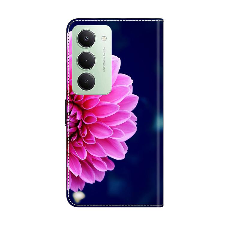 For Redmi 15 5G Global / 15 4G SEA 169.5mm Crystal-Like Painted Vegan Leather Phone Case