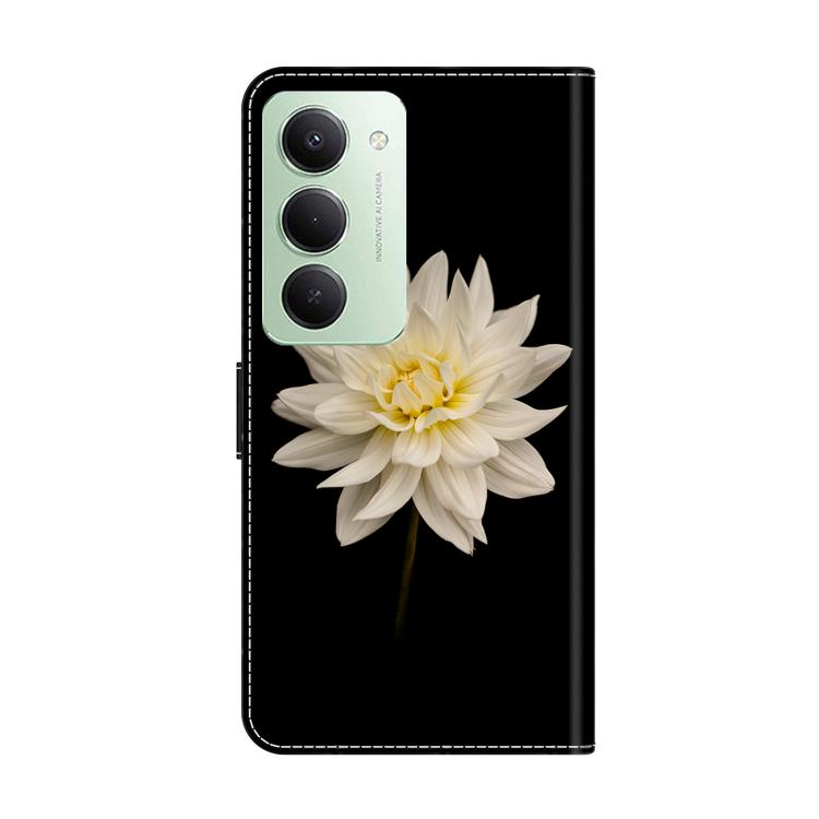 For Redmi 15 5G Global / 15 4G SEA 169.5mm Crystal-Like Painted Vegan Leather Phone Case