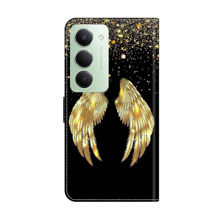 For Redmi 15 5G Global / 15 4G SEA 169.5mm Crystal-Like Painted Vegan Leather Phone Case