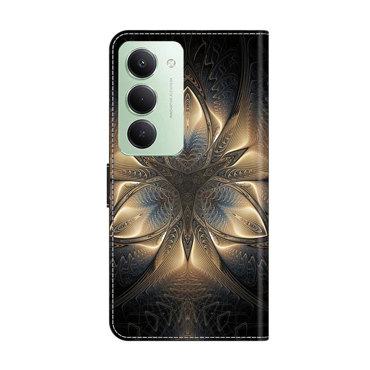For Redmi 15 5G Global / 15 4G SEA 169.5mm Crystal-Like Painted Vegan Leather Phone Case