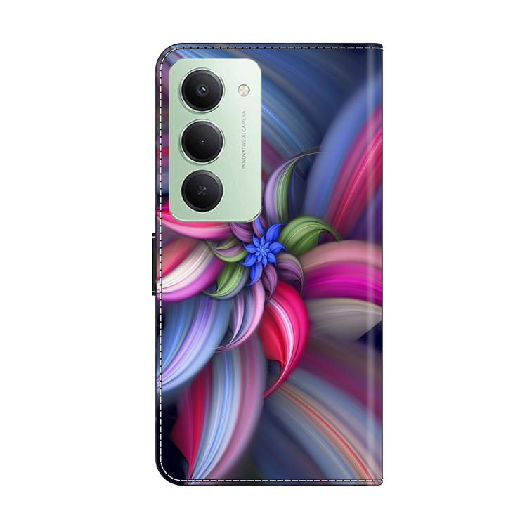 For Redmi 15 5G Global / 15 4G SEA 169.5mm Crystal-Like Painted Vegan Leather Phone Case