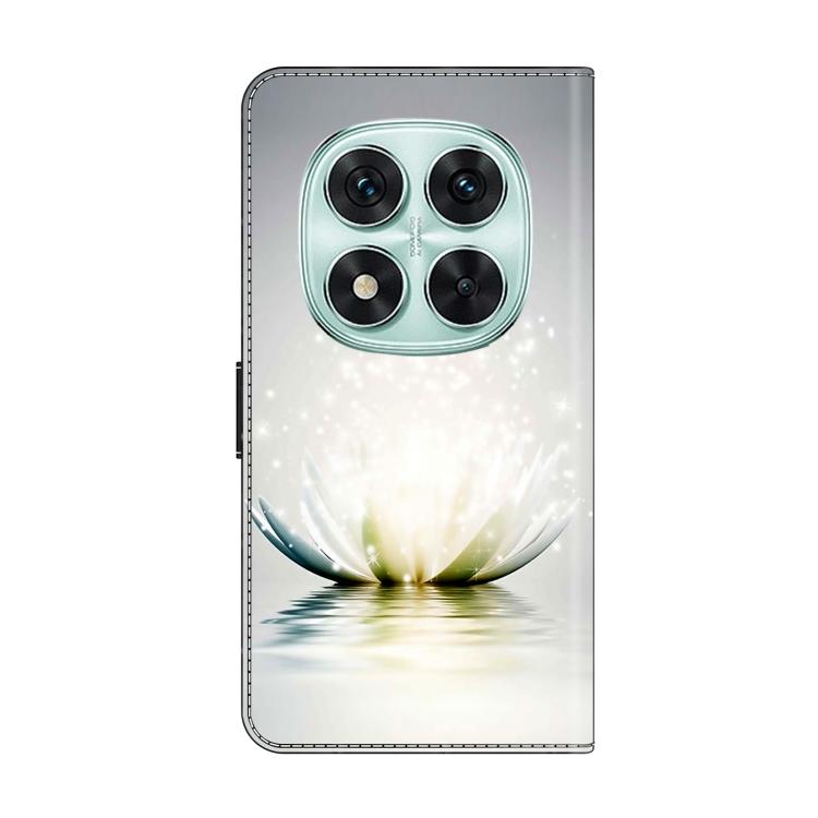 For Redmi Note 14 Pro 4G / 5G Crystal-Like Painted Vegan Leather Phone Case